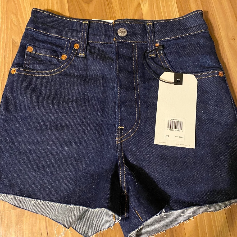 Levi’s Fringe Shorts